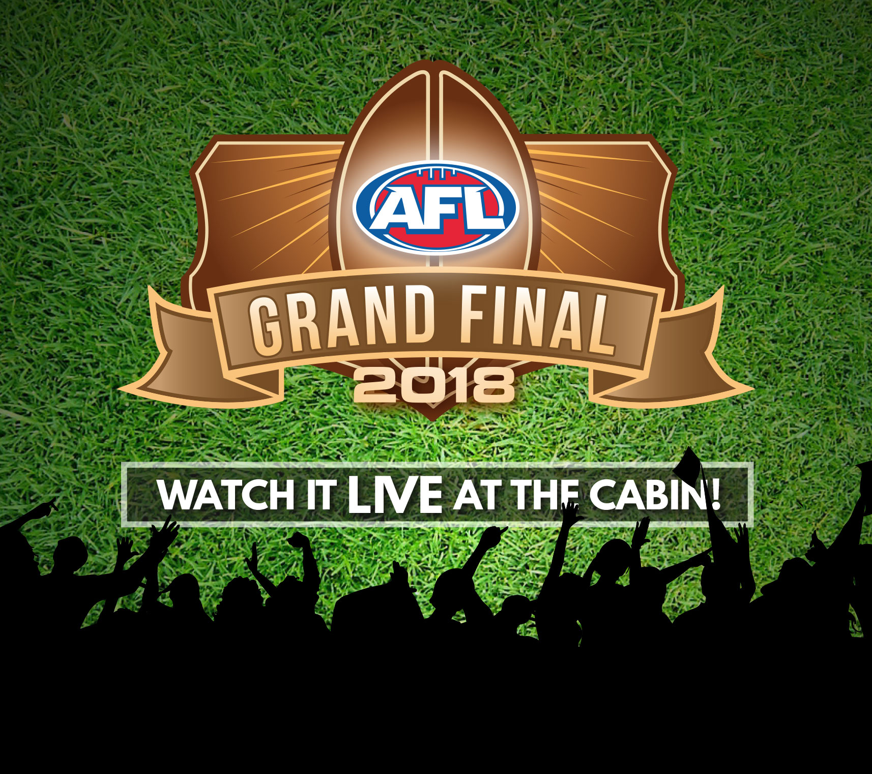 Watch the AFL Grand Final live at Cabin 401 Bar & Grill - activities for the kids